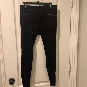 Athleta black leggings size 6